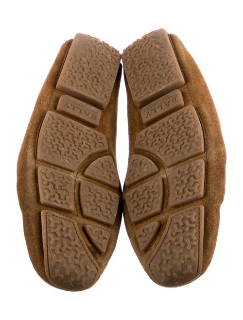 Bally Suede Grosgrain Trim Drivers