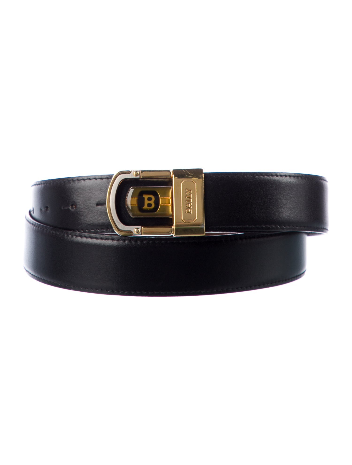Bally Skinny Leather Waist Belt