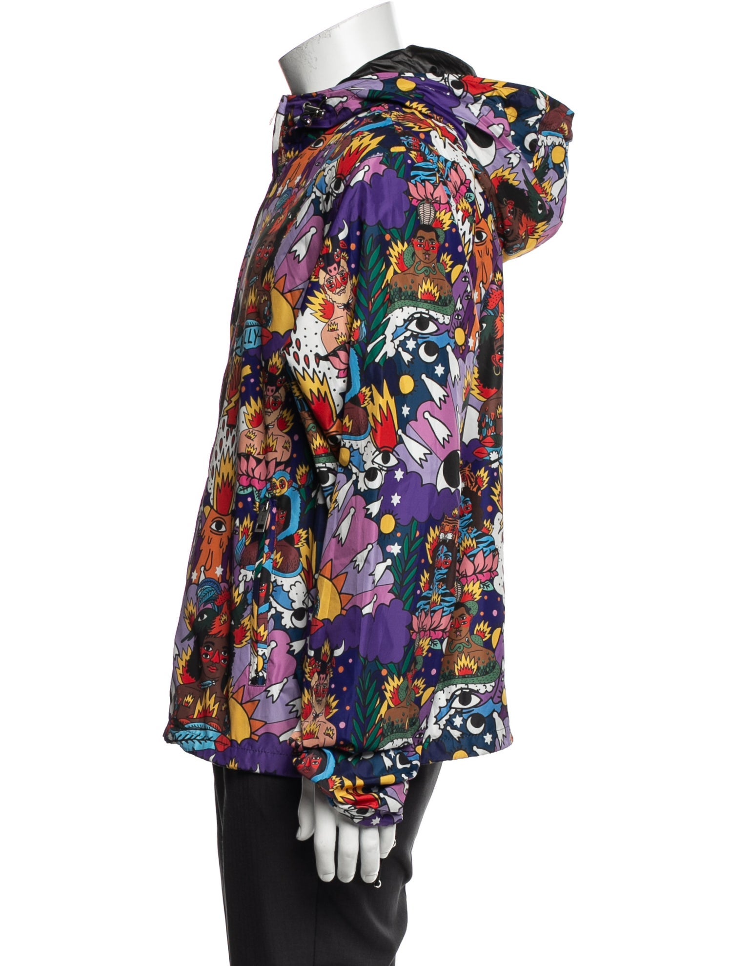 Bally Printed Windbreaker