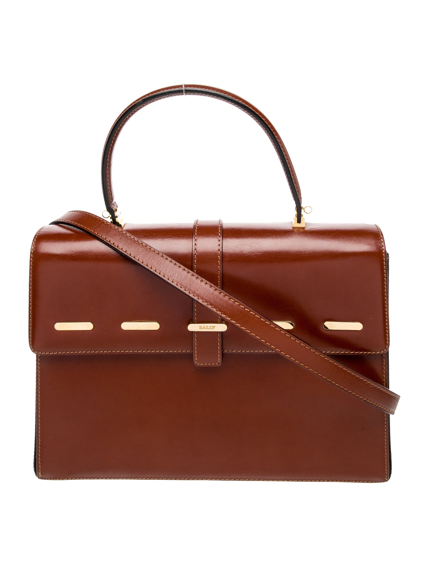 Bally Leather Shoulder Bag