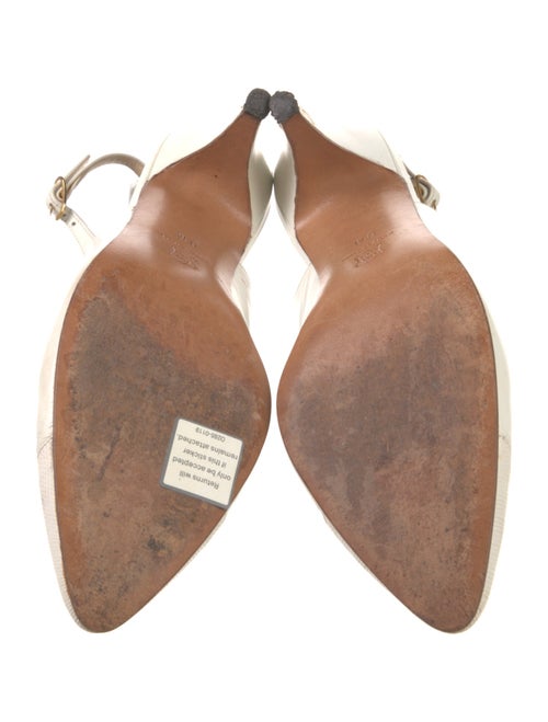 Bally Leather Slingback Pumps