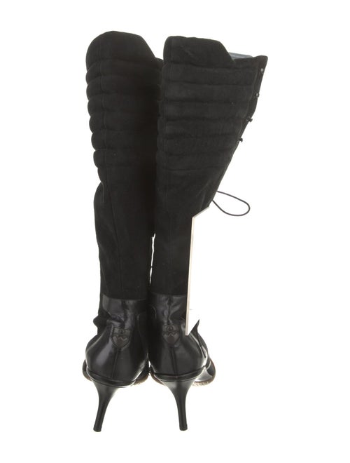 Bally Suede Lace-Up Boots