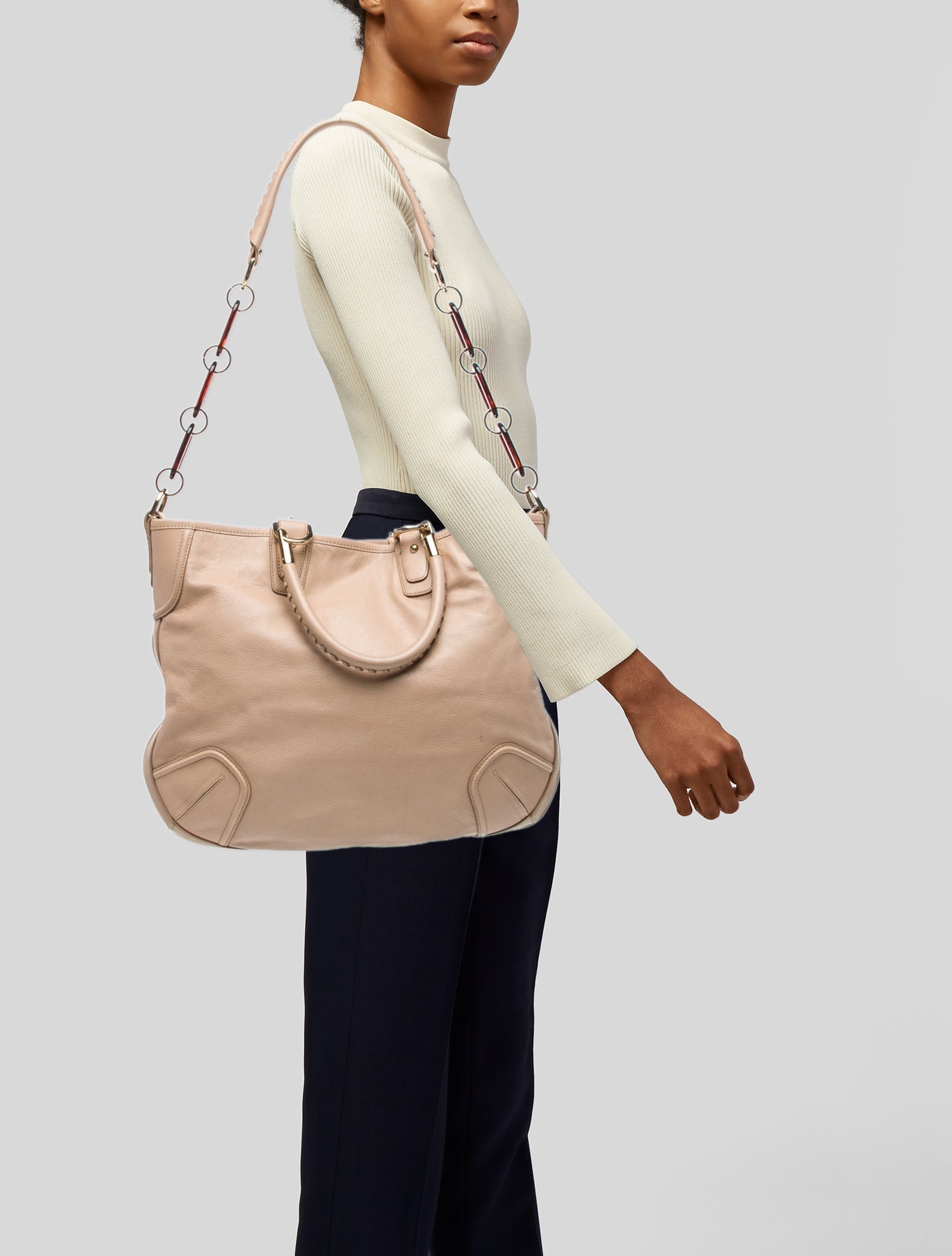 Bally Leather Shoulder Bag