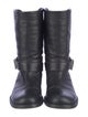 Bally Leather Moto Boots