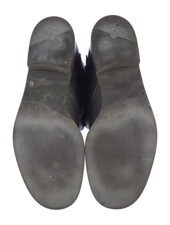 Bally Leather Moto Boots