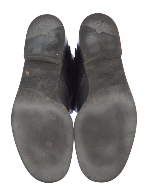 Bally Leather Moto Boots