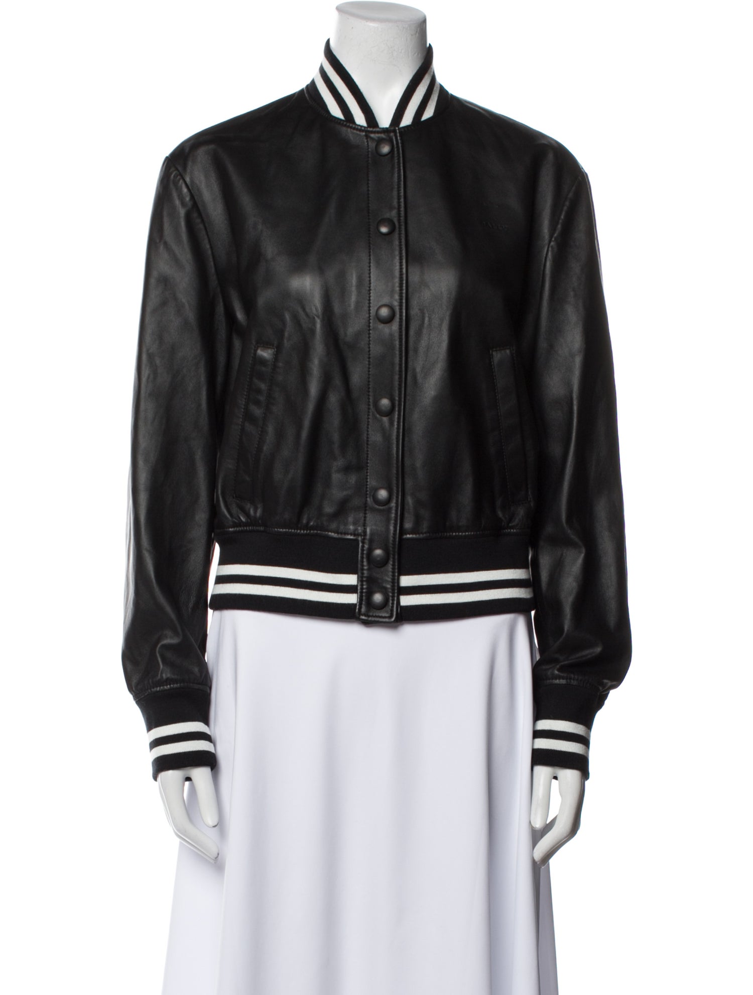 Bally Leather Bomber Jacket