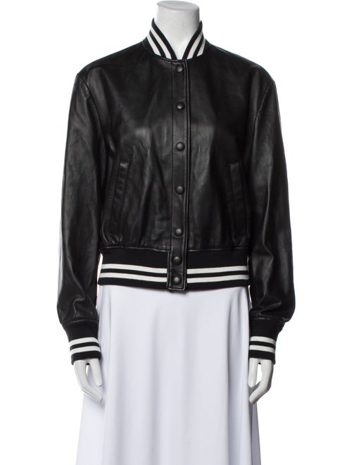 Bally Leather Bomber Jacket