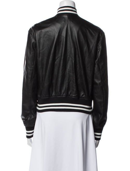 Bally Leather Bomber Jacket