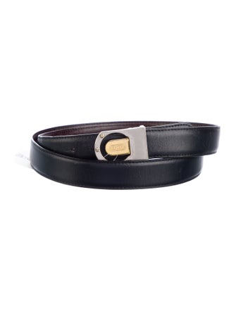Bally Skinny Leather Belt