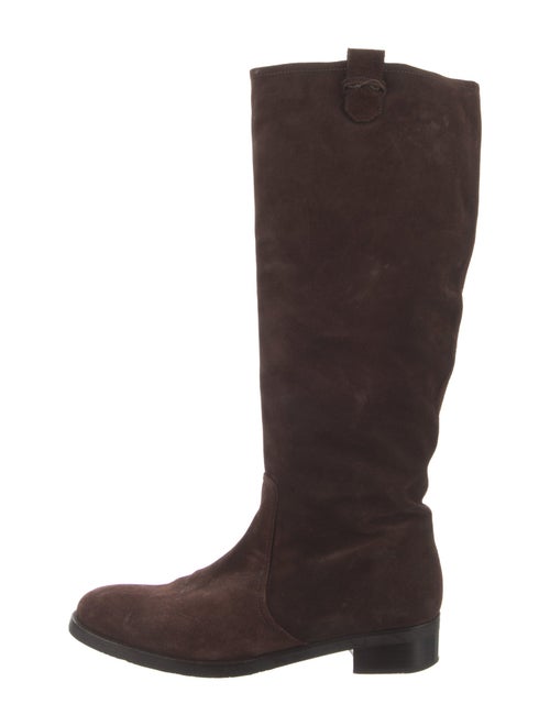 Bally Suede Riding Boots