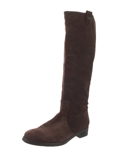 Bally Suede Riding Boots