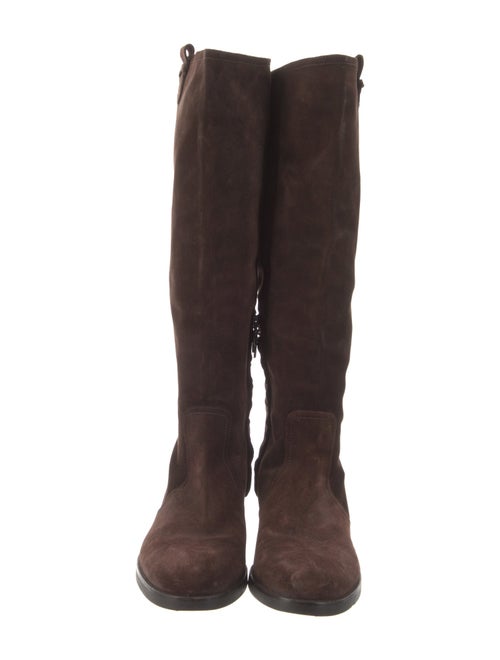 Bally Suede Riding Boots