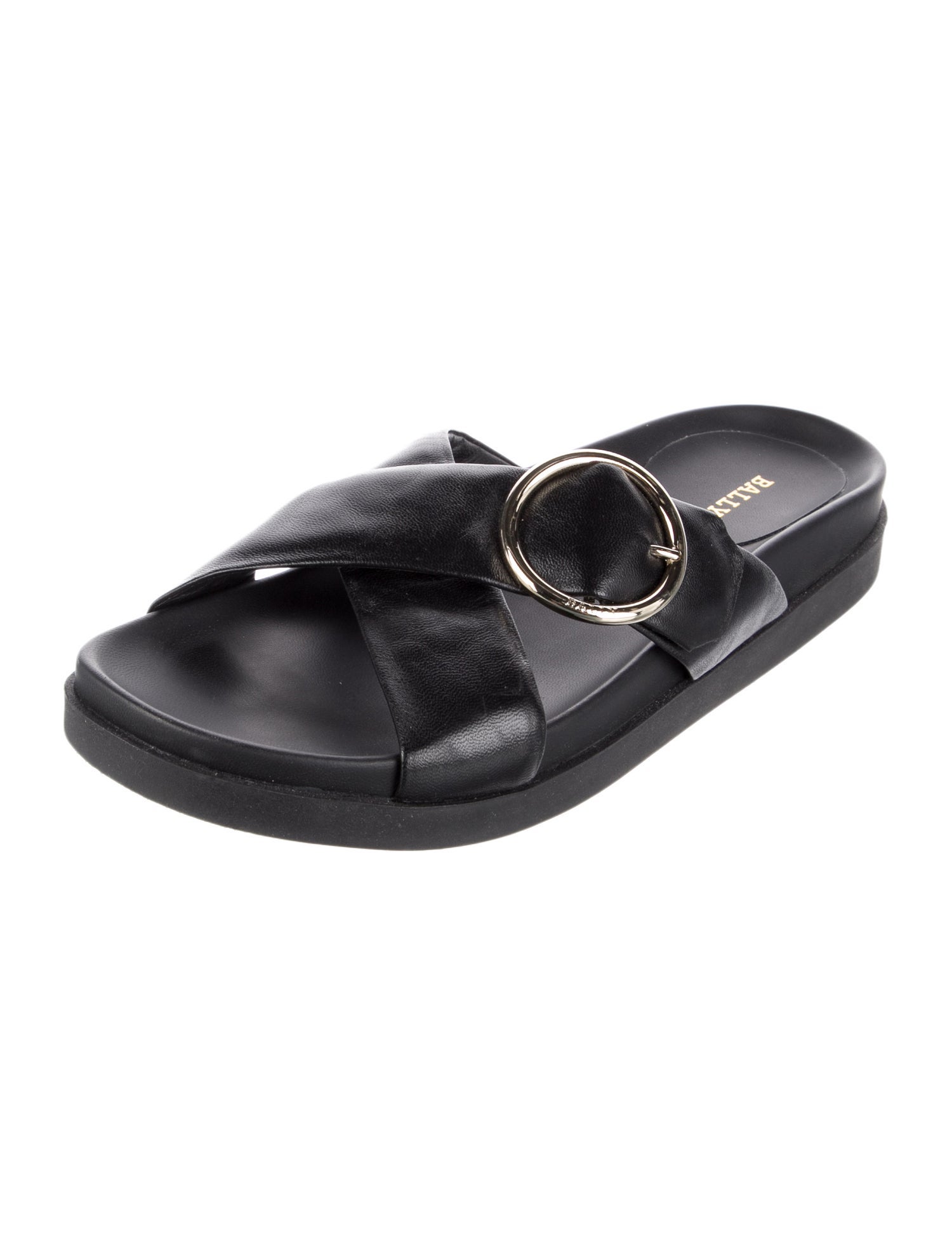 Bally Leather Slides