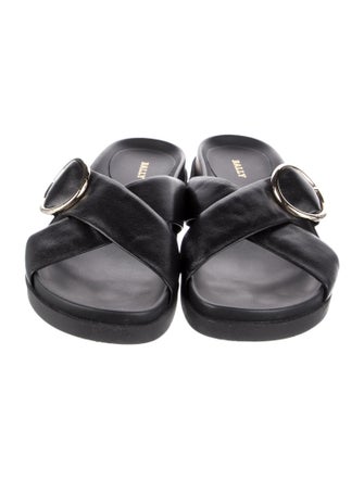Bally Leather Slides