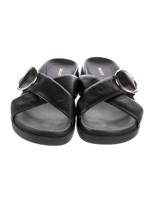 Bally Leather Slides
