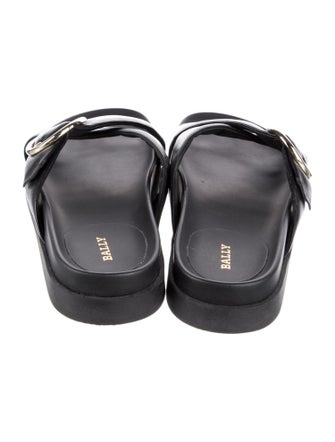 Bally Leather Slides