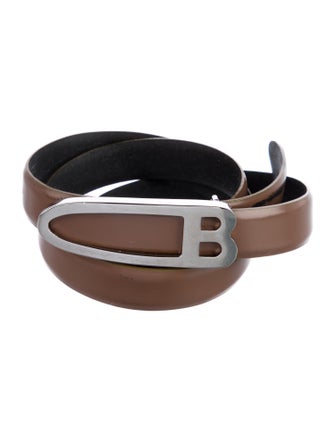 Bally Skinny Leather Belt
