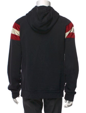 Bally Striped Crew Neck Hoodie