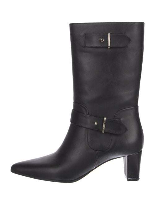 Bally Leather Moto Boots