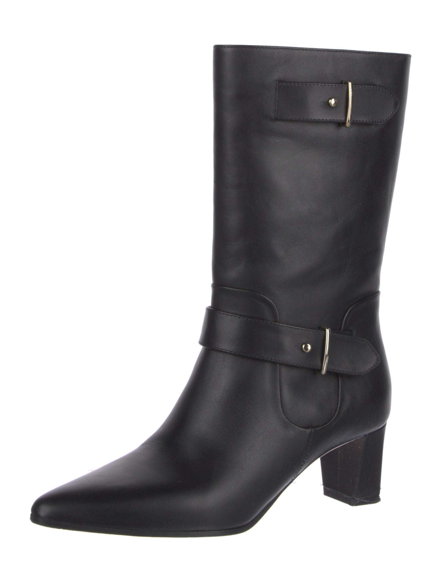 Bally Leather Moto Boots