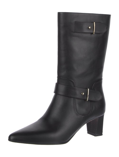 Bally Leather Moto Boots
