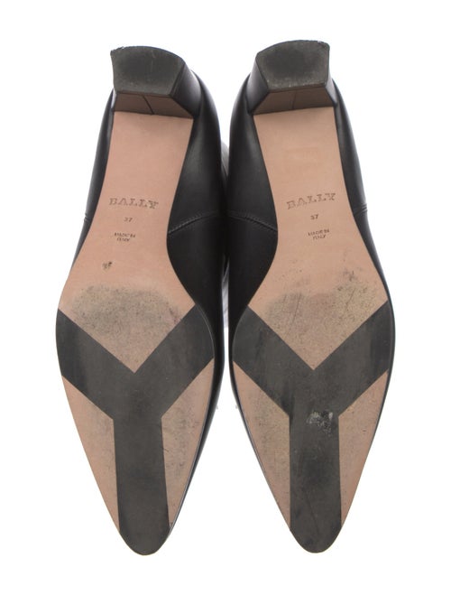 Bally Leather Moto Boots