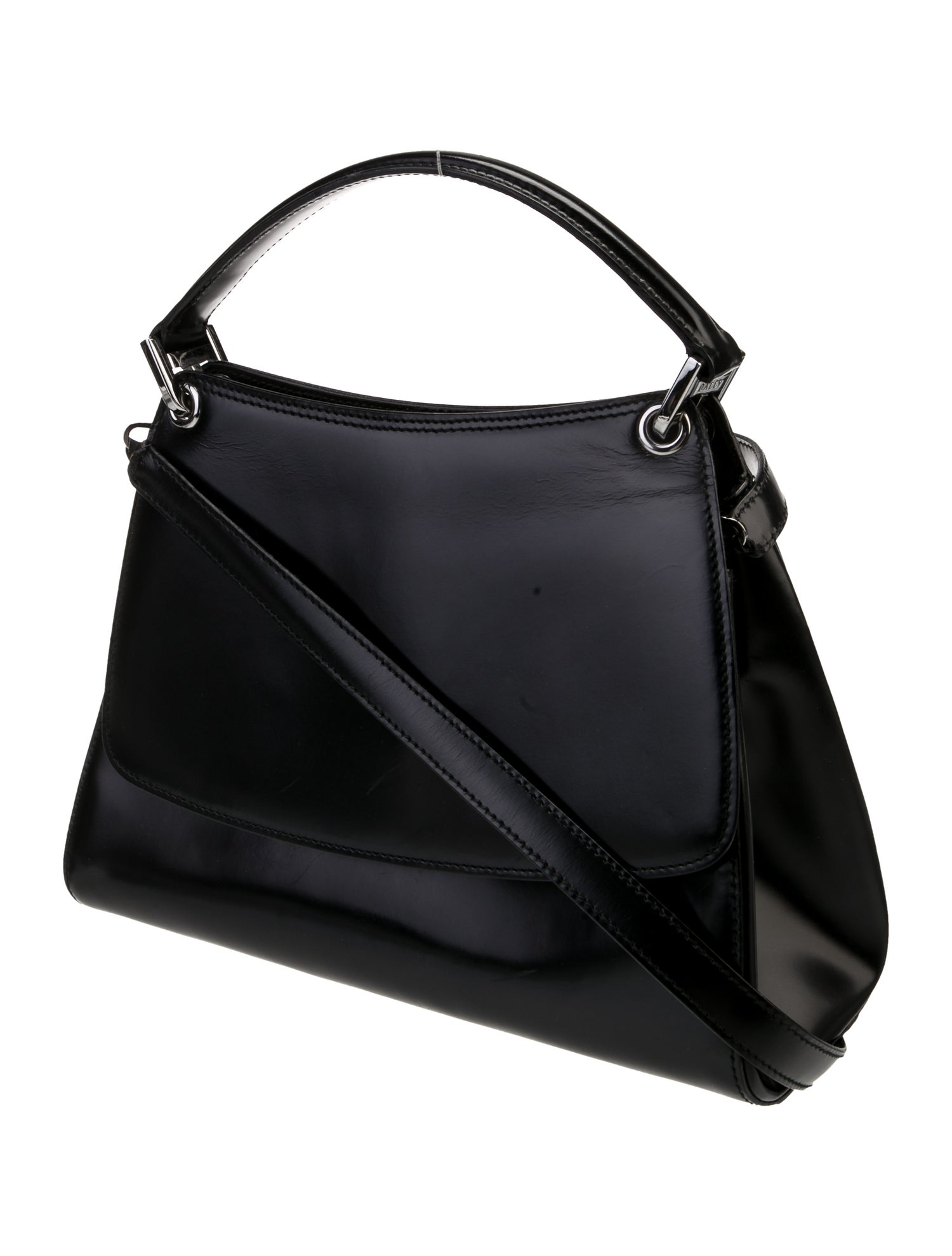 Bally Patent Leather Shoulder Bag