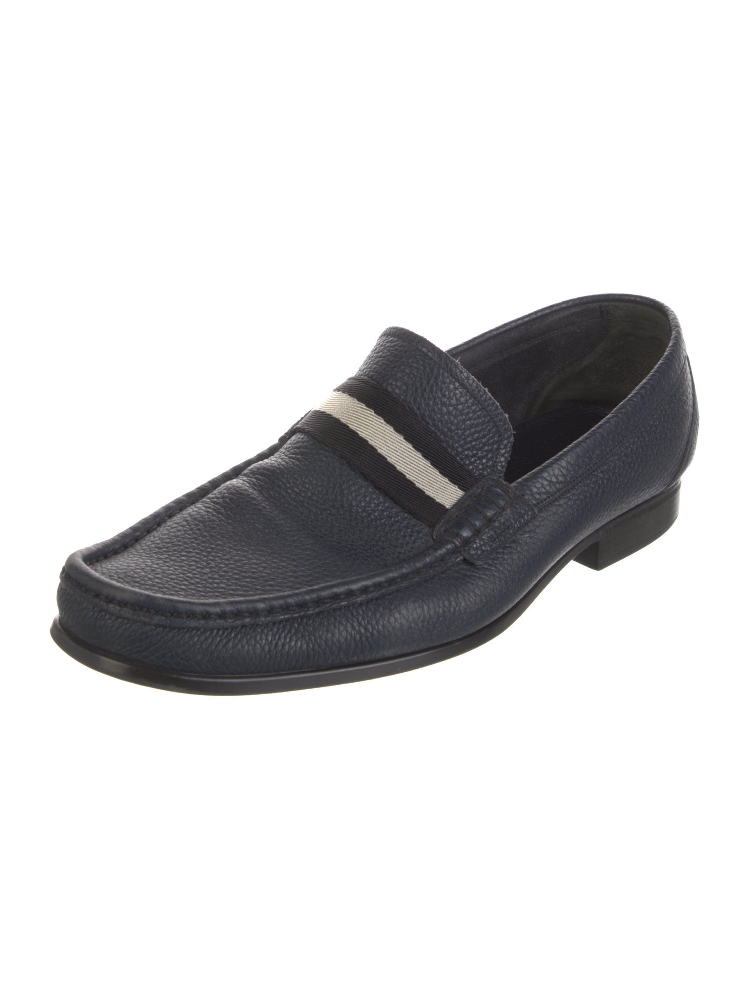 Bally Leather Dress Loafers