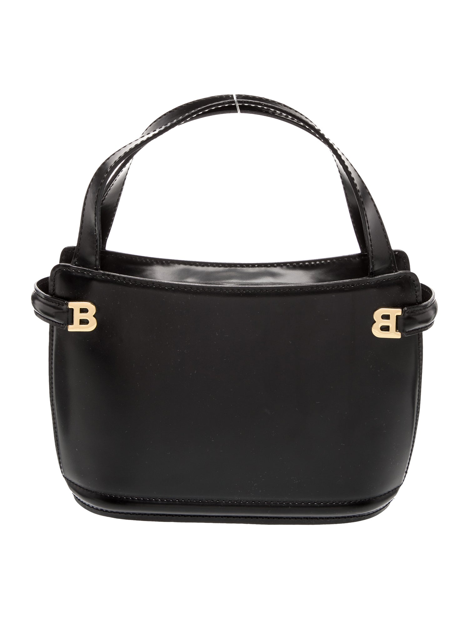 Bally Leather Top Handle Bag