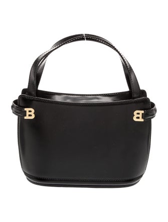 Bally Leather Top Handle Bag