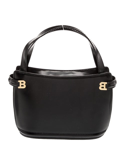 Bally Leather Top Handle Bag