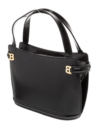 Bally Leather Top Handle Bag