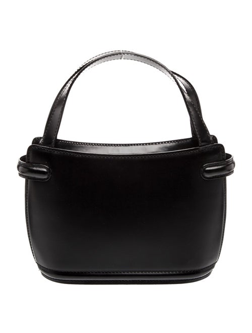 Bally Leather Top Handle Bag