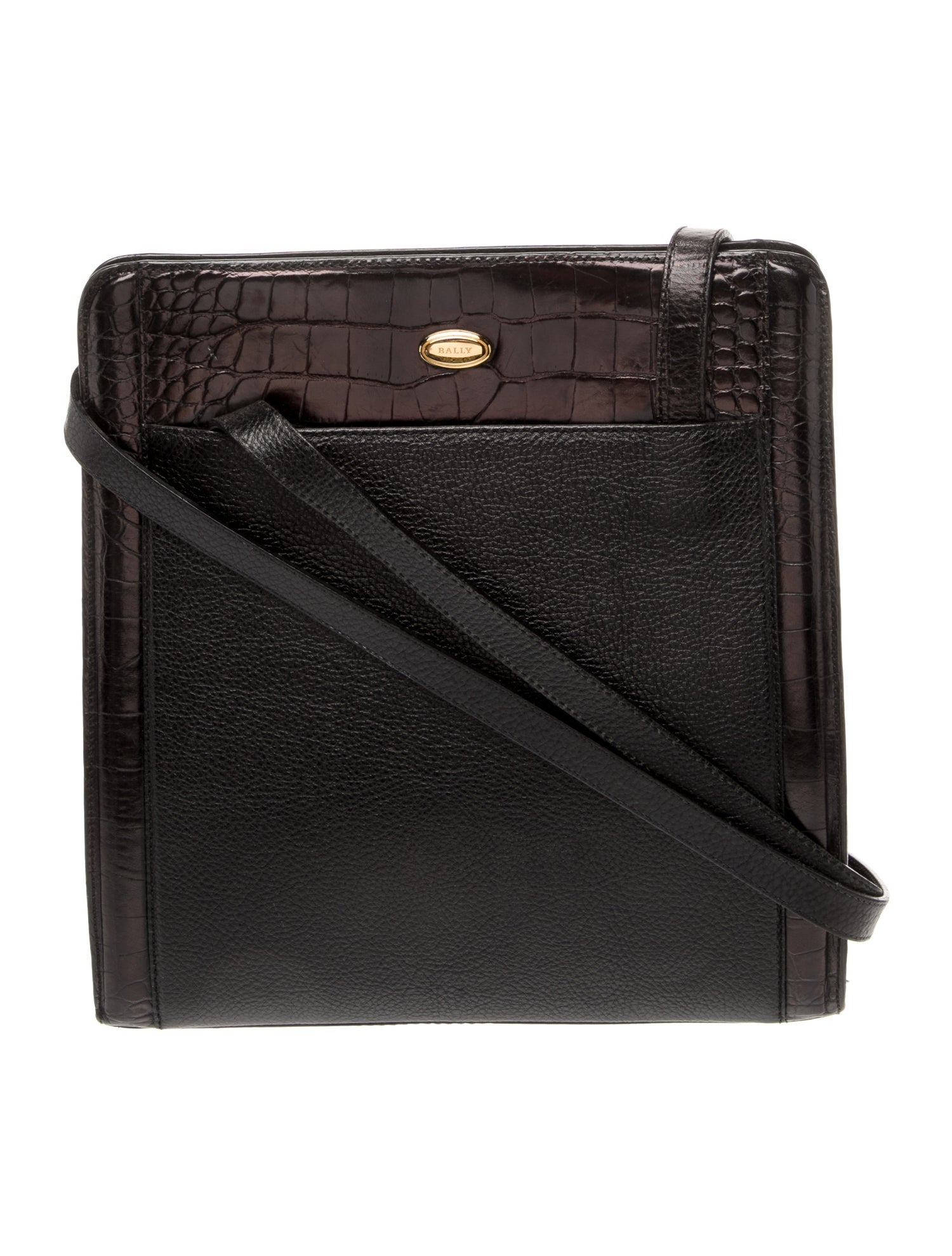 Bally Leather Top Handle Bag