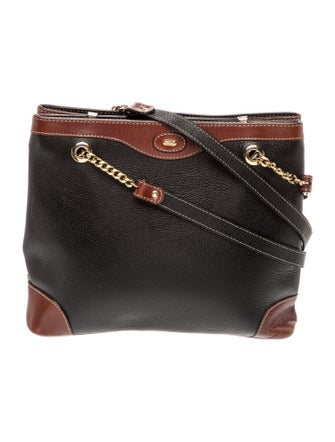 Bally Leather Top Handle Bag