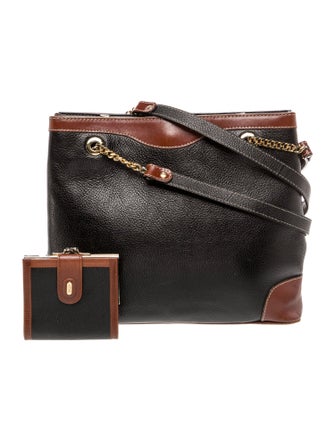 Bally Leather Top Handle Bag