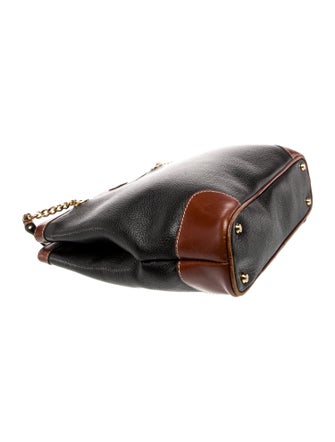 Bally Leather Top Handle Bag