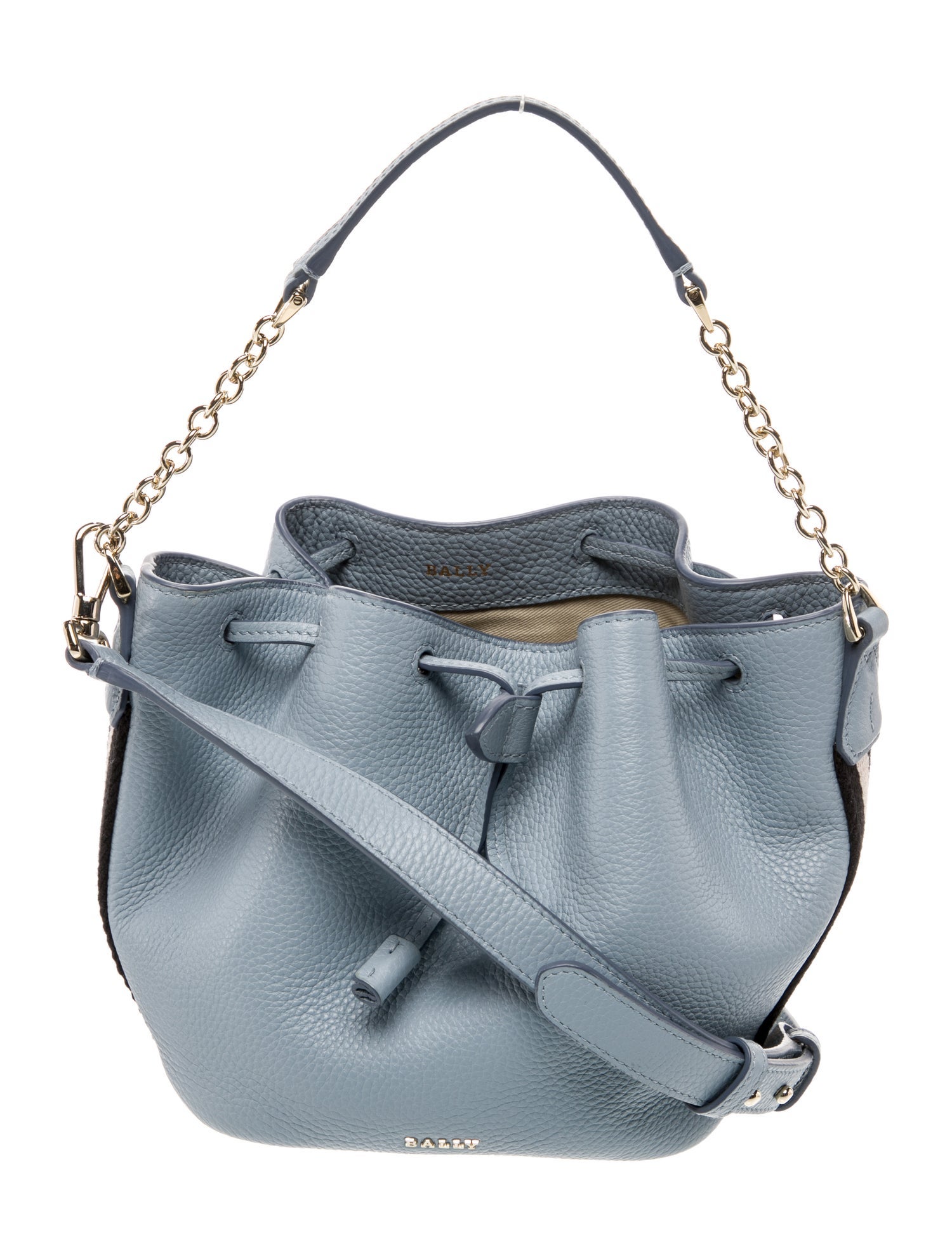 Bally Leather Top Handle Bag