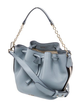 Bally Leather Top Handle Bag