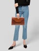 Bally Embossed Leather Clutch