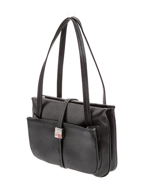 Bally Leather Top Handle Bag