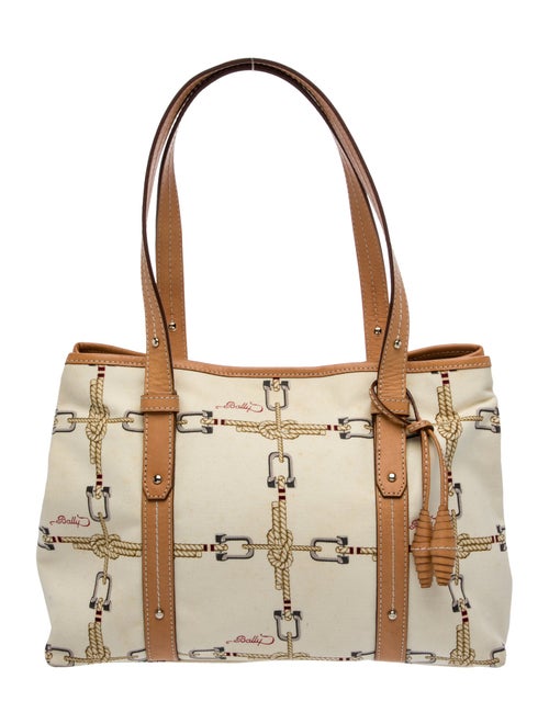 Bally Canvas Shoulder Bag