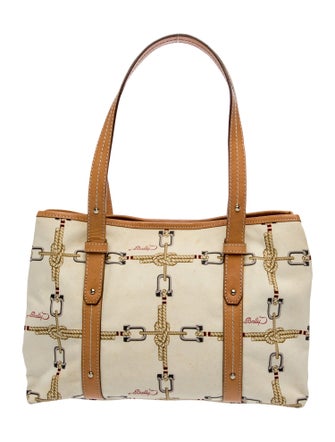 Bally Canvas Shoulder Bag