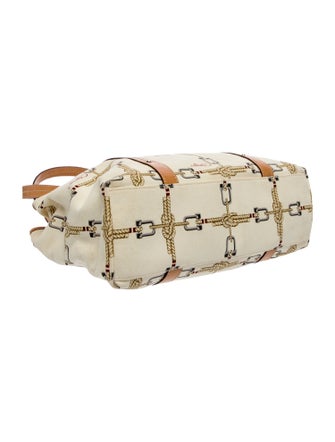 Bally Canvas Shoulder Bag