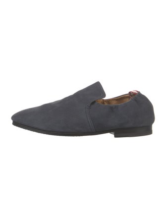 Bally Suede Dress Loafers