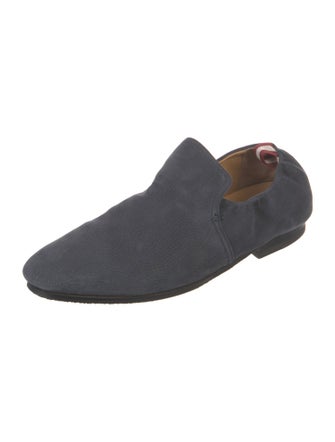 Bally Suede Dress Loafers