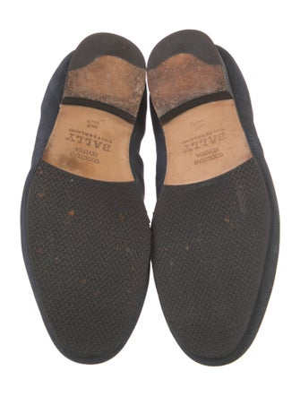 Bally Suede Dress Loafers