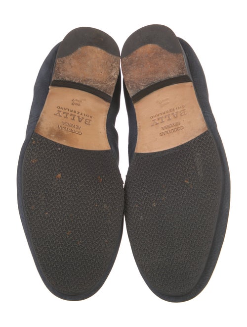 Bally Suede Dress Loafers