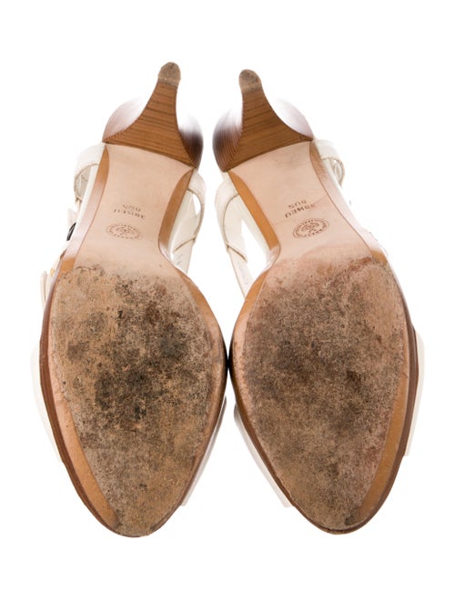 Bally Leather Slingback Sandals